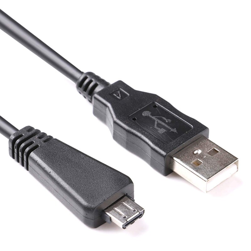 Adhiper Replacement VMC-MD3 USB Data Sync Transfer Cable USB 2.0 Charging Cord Lead Compatible with Sony Cyber-Shot/Cybershot Digital Camera DSC-W350D W360 W380 W390 W570 TX100 TX66 and More (3.3ft/Black) - Image 5